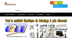 Desktop Screenshot of e2ge-chantier-discount.com